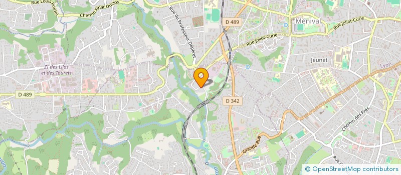 localisation de l'entreprise MADAME ORANE DOUAKHA  FRANCHEVILLE