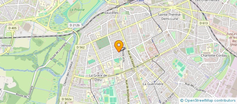 localisation de l'entreprise MADAME ORANE DUBOC à CAEN