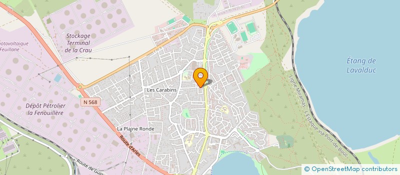 localisation de l'entreprise MADAME ORANE FILIPPUTTI  FOS-SUR-MER