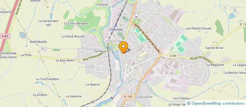 localisation de l'entreprise MADAME ORANE HARDOUIN  CHEMILLE-EN-ANJOU