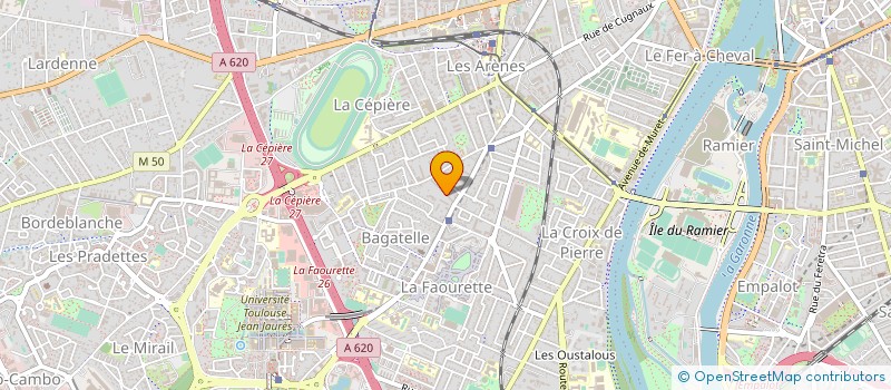 localisation de l'entreprise MADAME ORANE HMANA à TOULOUSE