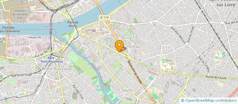 localisation de l'entreprise MADAME ORANE LEBRETON à NANTES