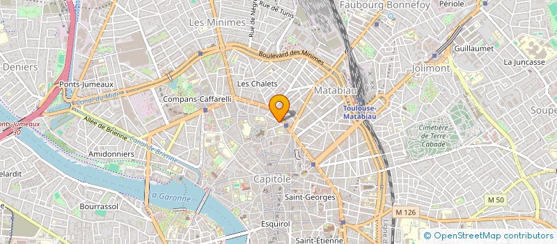 localisation de l'entreprise MADAME ORANE LORTAL à TOULOUSE