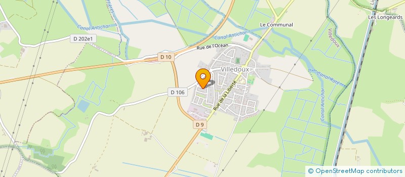 localisation de l'entreprise MADAME ORANE MARS  VILLEDOUX