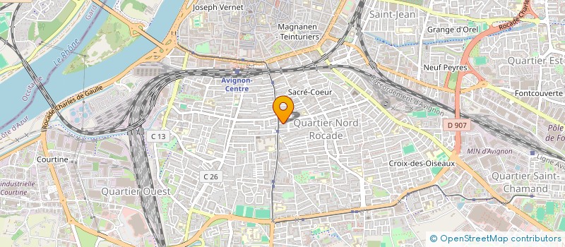 localisation de l'entreprise MADAME ORANE MARTIN  NIMES