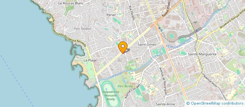 localisation de l'entreprise MADAME ORANE MATHIEU  MARSEILLE