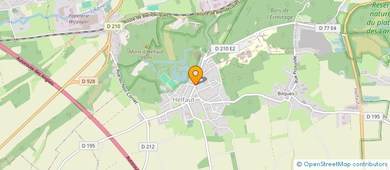 localisation de l'entreprise MADAME ORANE ROUGE  HELFAUT