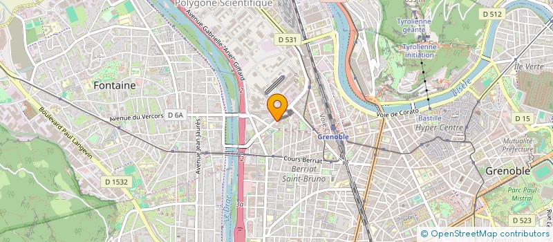 localisation de l'entreprise MADAME ORANE SERET  GRENOBLE