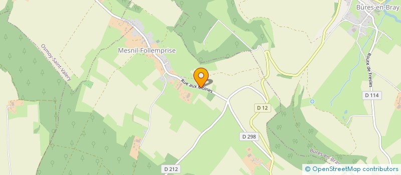 localisation de l'entreprise MADAME ORANE TASKY  MESNIL-FOLLEMPRISE