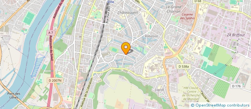 localisation de l'entreprise MADAME ORANE VITON à VALENCE