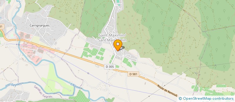 localisation de l'entreprise MADAME ORAPHAN PHANKAEO  SAINT-MAXIMIN