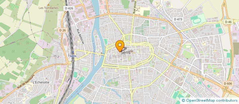 localisation de l'entreprise MADAME ORASA BANLUE à SENS