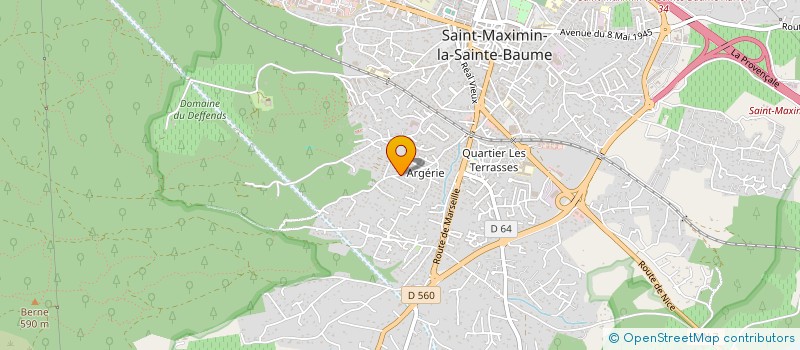 localisation de l'entreprise MADAME ORASA SAWANGSRI  SAINT-MAXIMIN-LA-SAINTE-BAUME