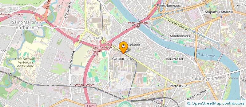 localisation de l'entreprise MADAME ORATHAI THONGKLIANG à TOULOUSE