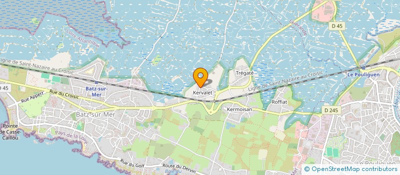 localisation de l'entreprise MADAME ORCHIDEE ROSHDI  BATZ-SUR-MER