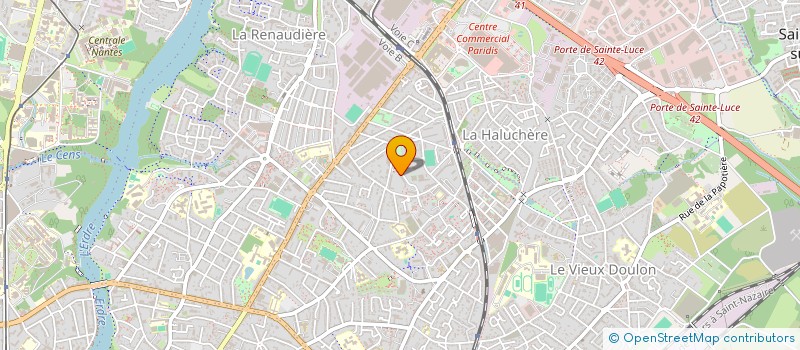 localisation de l'entreprise MADAME OREDA BECHIRI à NANTES