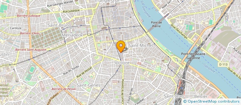 localisation de l'entreprise MADAME OREGAN LE BERRE  BORDEAUX