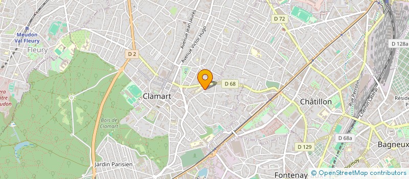 localisation de l'entreprise MADAME OREL IMBERT à CLAMART
