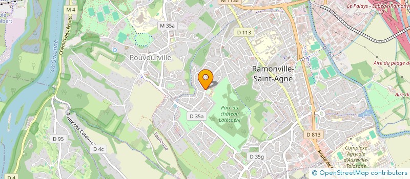 localisation de l'entreprise MADAME ORELIA CERLATI  RAMONVILLE-SAINT-AGNE