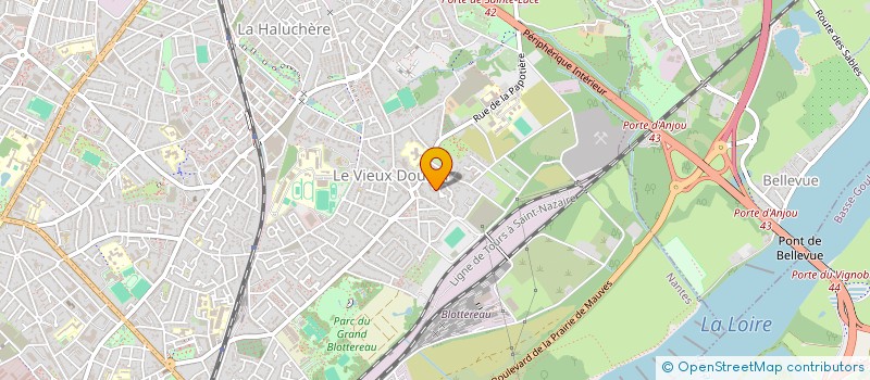 localisation de l'entreprise MADAME ORELIE LESAULT  NANTES