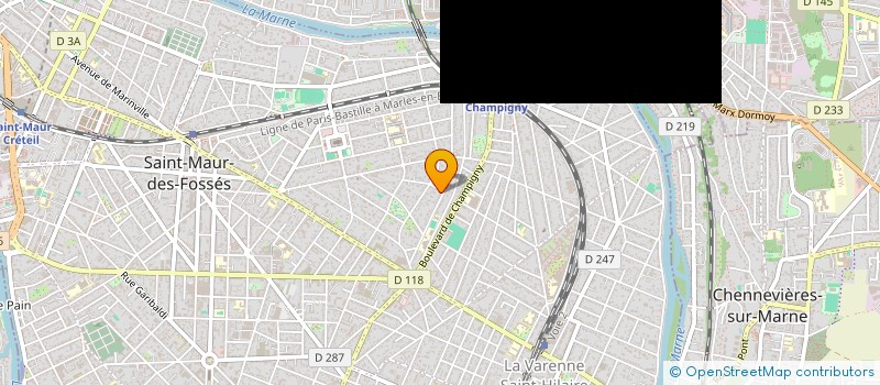 localisation de l'entreprise MADAME ORELLE SOYEUX à SAINT-MAUR-DES-FOSSES