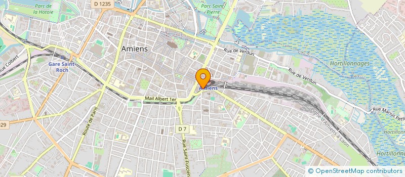 localisation de l'entreprise MADAME ORELOLA AVAHOUIN  AMIENS