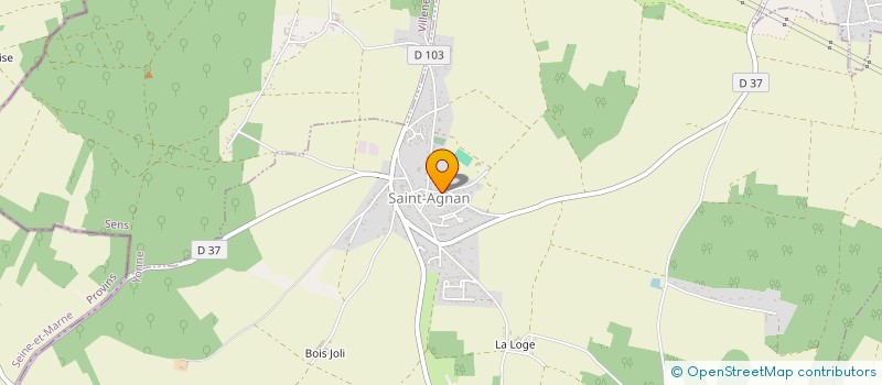 localisation de l'entreprise MADAME ORELY GEISLER à SAINT-AGNAN