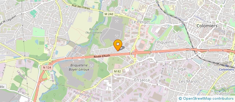 localisation de l'entreprise MADAME ORGANZA MORENO à COLOMIERS