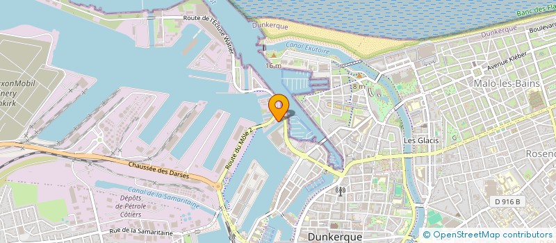localisation de l'entreprise MADAME ORIANA BARBIER à DUNKERQUE