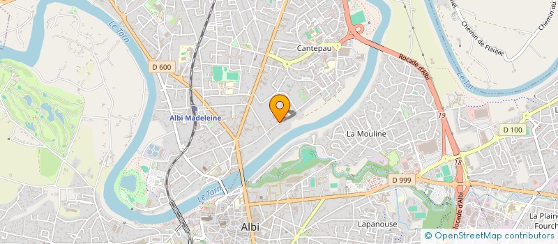 localisation de l'entreprise MADAME ORIANA CASTILLON à ALBI