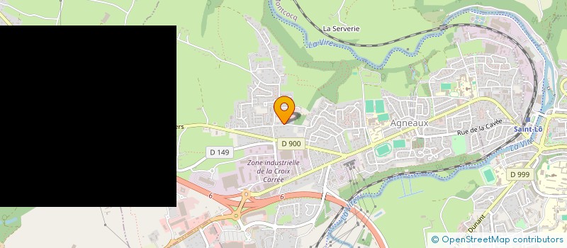 localisation de l'entreprise MADAME ORIANA CHIRA  AGNEAUX