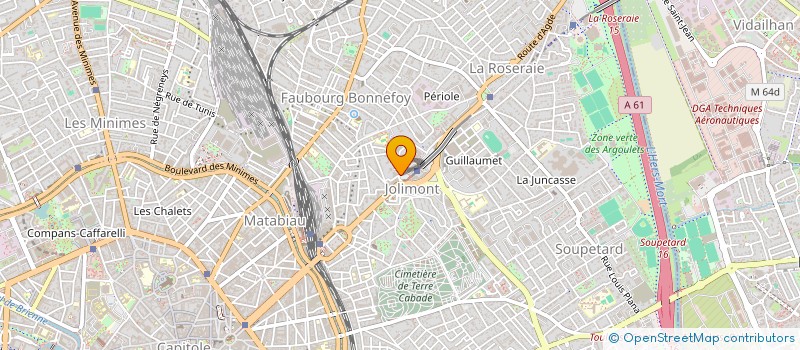 localisation de l'entreprise MADAME ORIANA GRENECHE à TOULOUSE