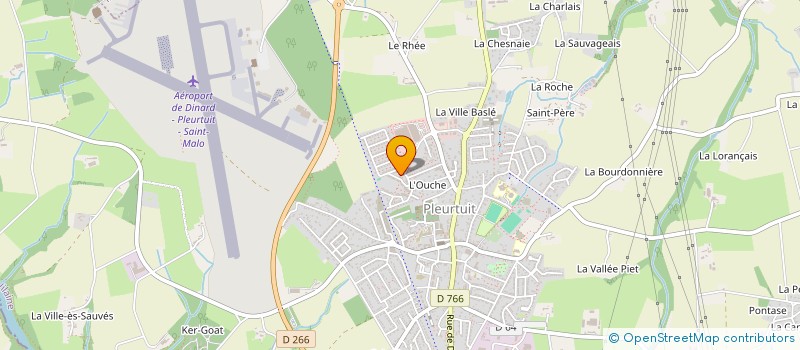 localisation de l'entreprise MADAME ORIANA LALLE  PLEURTUIT