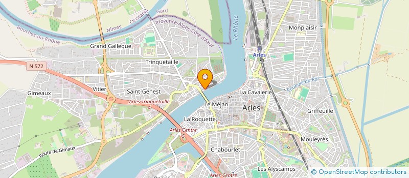 localisation de l'entreprise MADAME ORIANA VALENCIA  ARLES
