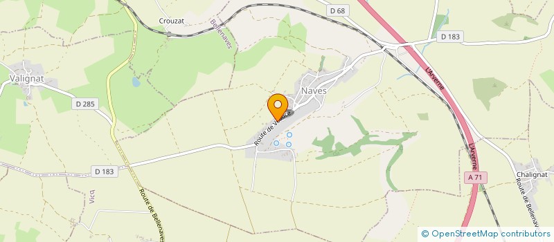 localisation de l'entreprise MADAME ORIANE ACHIRAFI-DUBECH  NAVES