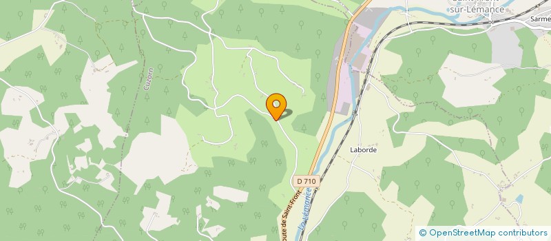 localisation de l'entreprise MADAME ORIANE ANSEL  CRAYSSAC