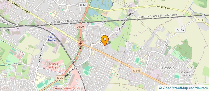 localisation de l'entreprise MADAME ORIANE BOURLET  DECHY