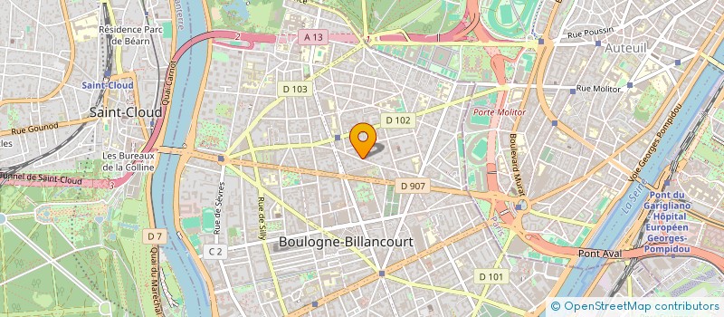 localisation de l'entreprise MADAME ORIANE BRETAUDEAU à BOULOGNE-BILLANCOURT