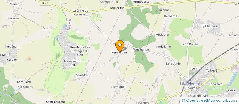 localisation de l'entreprise MADAME ORIANE BROSSARD  PLOEMEL