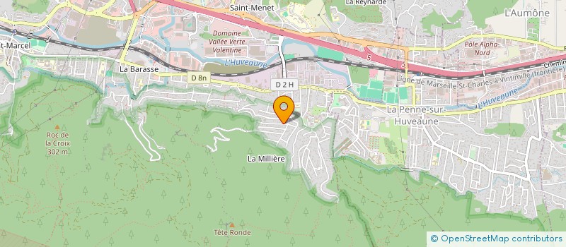 localisation de l'entreprise MADAME ORIANE BURLAT à MARSEILLE