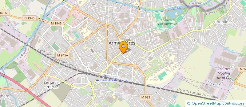 localisation de l'entreprise MADAME ORIANE CHURLET  ARMENTIERES