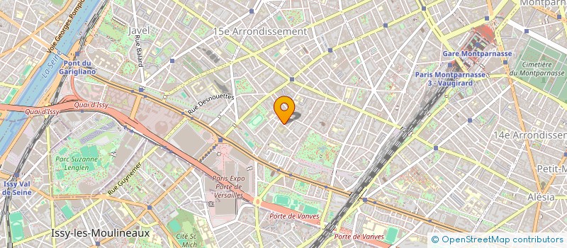 localisation de l'entreprise MADAME ORIANE CLEMENT  PARIS