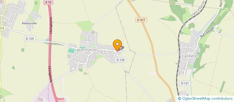 localisation de l'entreprise MADAME ORIANE COTTINET  LORMAISON