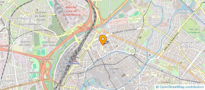 localisation de l'entreprise MADAME ORIANE COUHERT à STRASBOURG