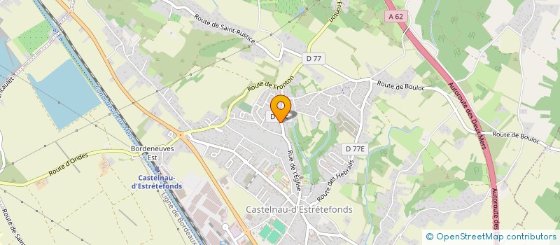 localisation de l'entreprise MADAME ORIANE DA COSTA  CASTELNAU-D'ESTRETEFONDS