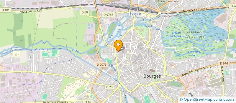 localisation de l'entreprise MADAME ORIANE DA SILVA à BOURGES