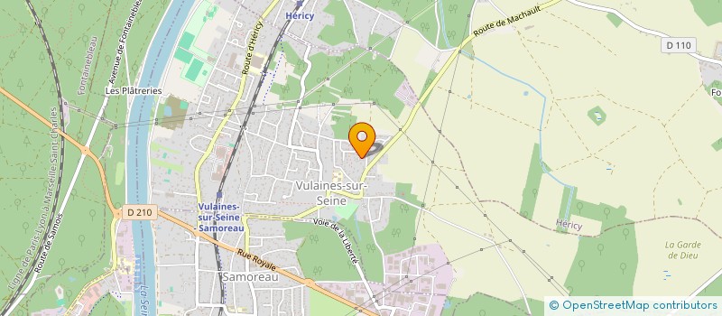 localisation de l'entreprise MADAME ORIANE DEL PUPPO  VULAINES-SUR-SEINE