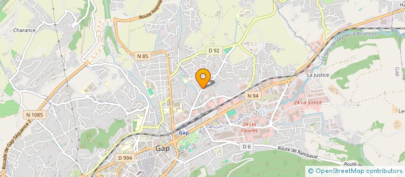 localisation de l'entreprise MADAME ORIANE DEL ROSSO  GAP