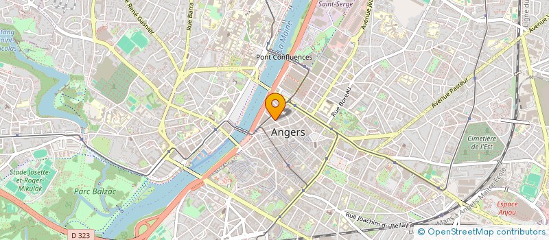 localisation de l'entreprise MADAME ORIANE DELAHAYE à ANGERS