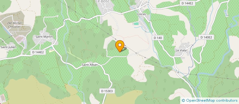 localisation de l'entreprise MADAME ORIANE DENIS  LE BOSC